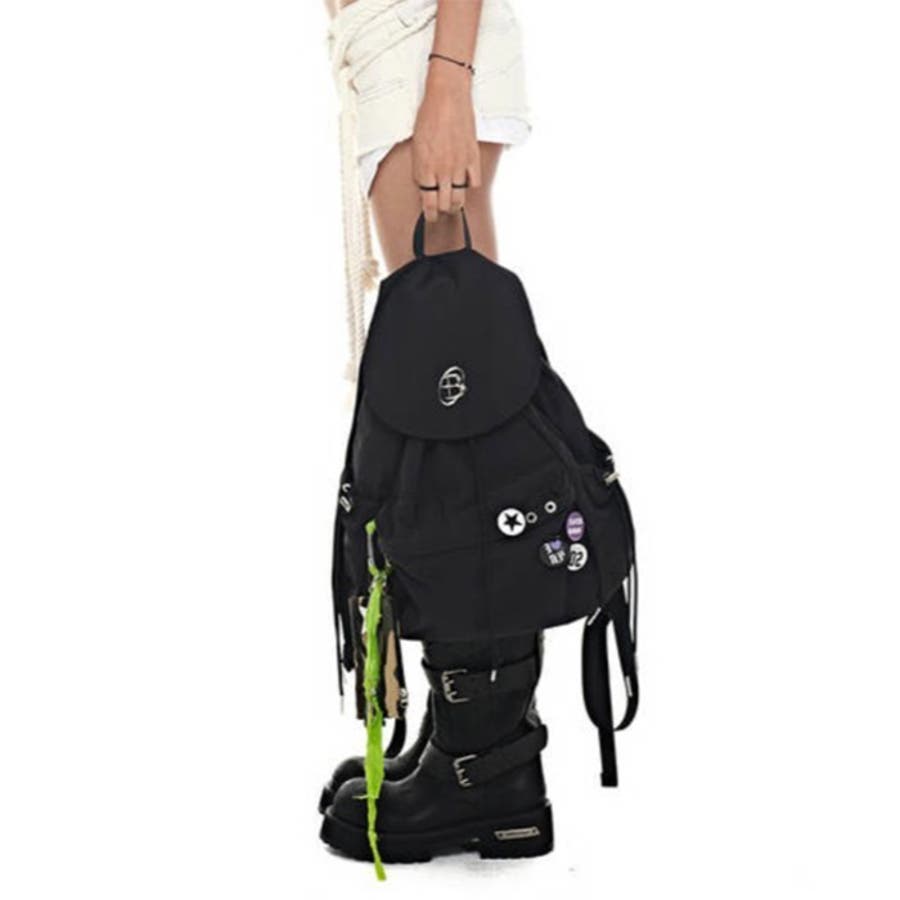 BLACK PURPLE(ブラックパープル)/Nana Flip Bag[品番：OUTW0000758