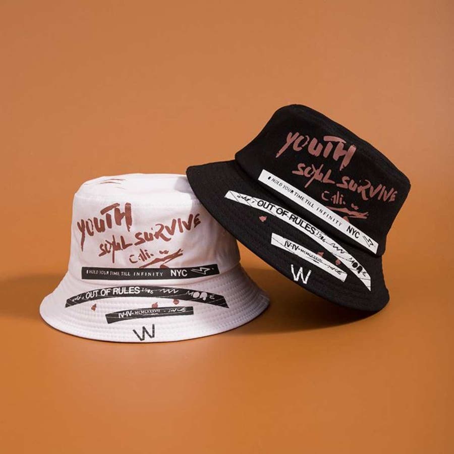 [STONE ] ロゴパッチ パッカブル バケットハット L 帽子 STONE ] ロゴパッチ パッカブル バケットハット L 帽子 STONE