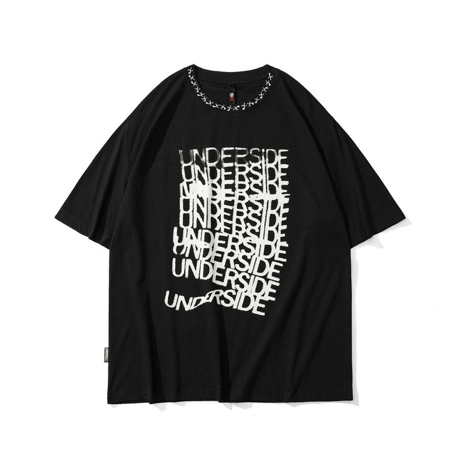 MEDM Tシャツ 綿 刺繍 ヒマワリ ロゴ カジュアル 夏 男女兼用 フロントフラワー刺繍T（Tシャツ/カットソー）｜CPCM（シーピー