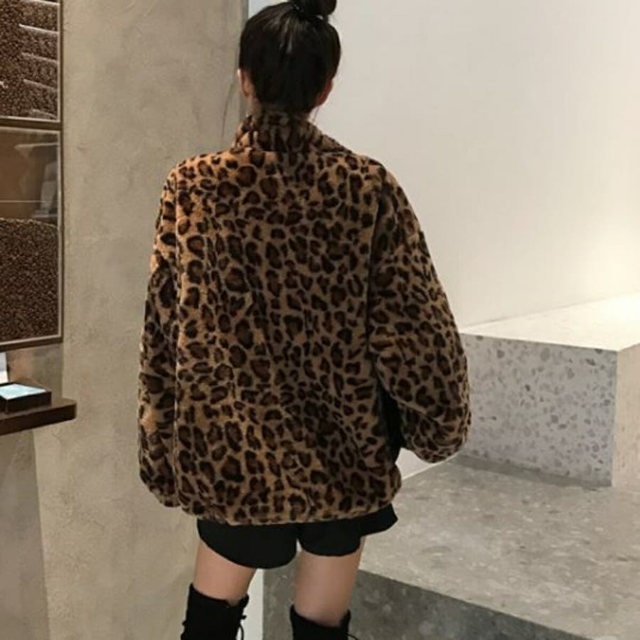 レオパードファーブルゾン 人気 レディース[品番：AMVW0000134