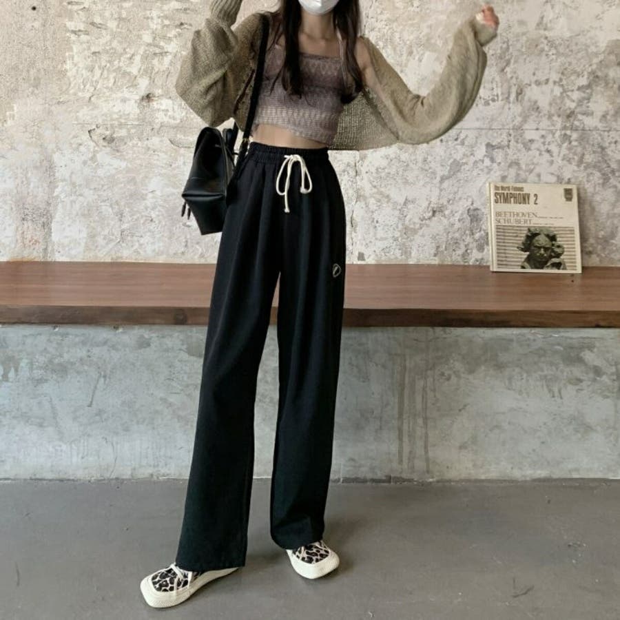 イージーパンツ ワイドパンツ レディース[品番：AMVW0000347]｜Belle 