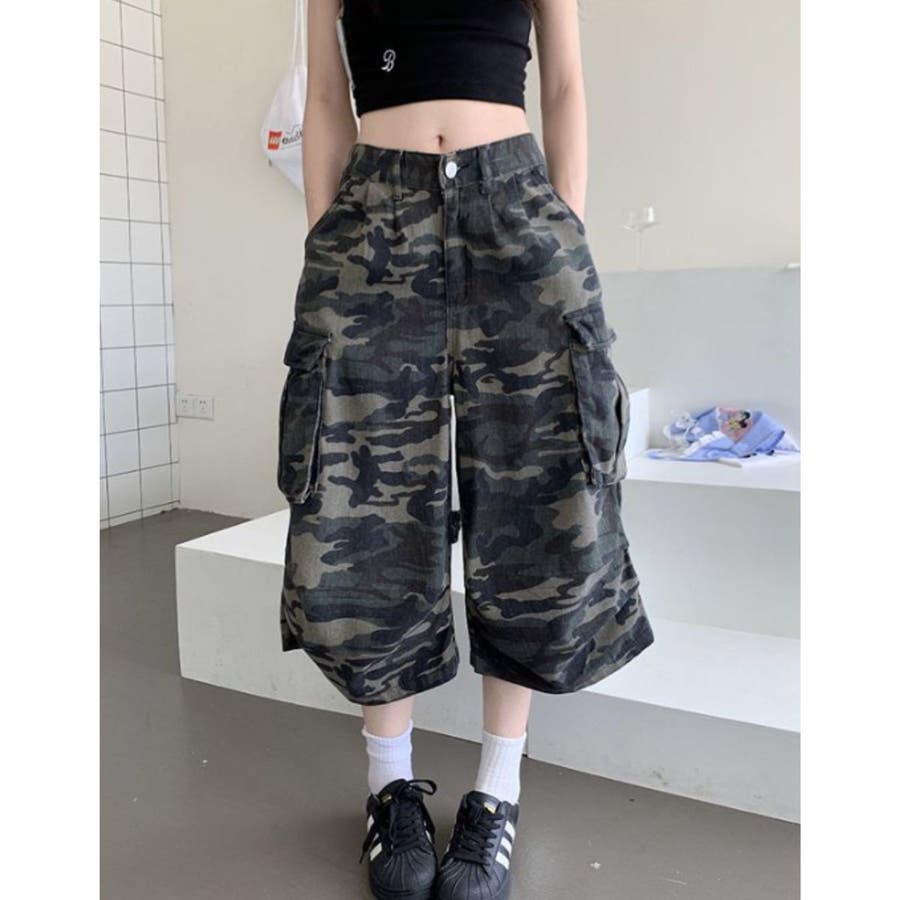カーゴパンツ ハーフパンツ ボトムス[品番：AMVW0000890]｜Belle Cie