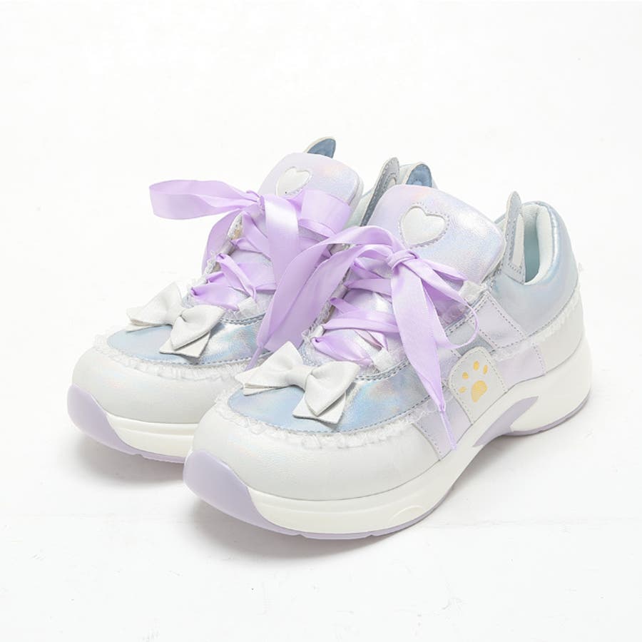 サテンリボン レースアップ スニーカー 品番 Ataw Attagirl アタガール のレディースファッション通販 Shoplist ショップリスト