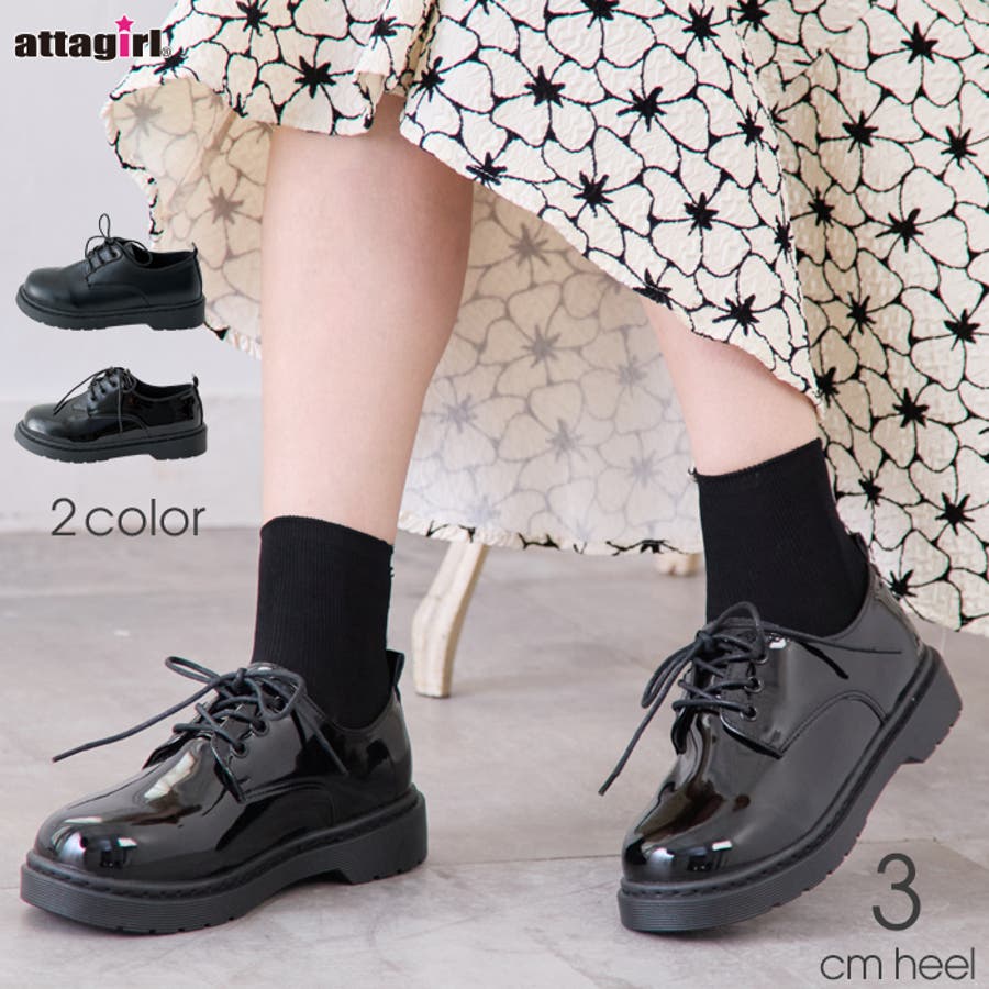 日本最級 レースアップシューズ[品番：ATAW0001307]｜attagirl 靴