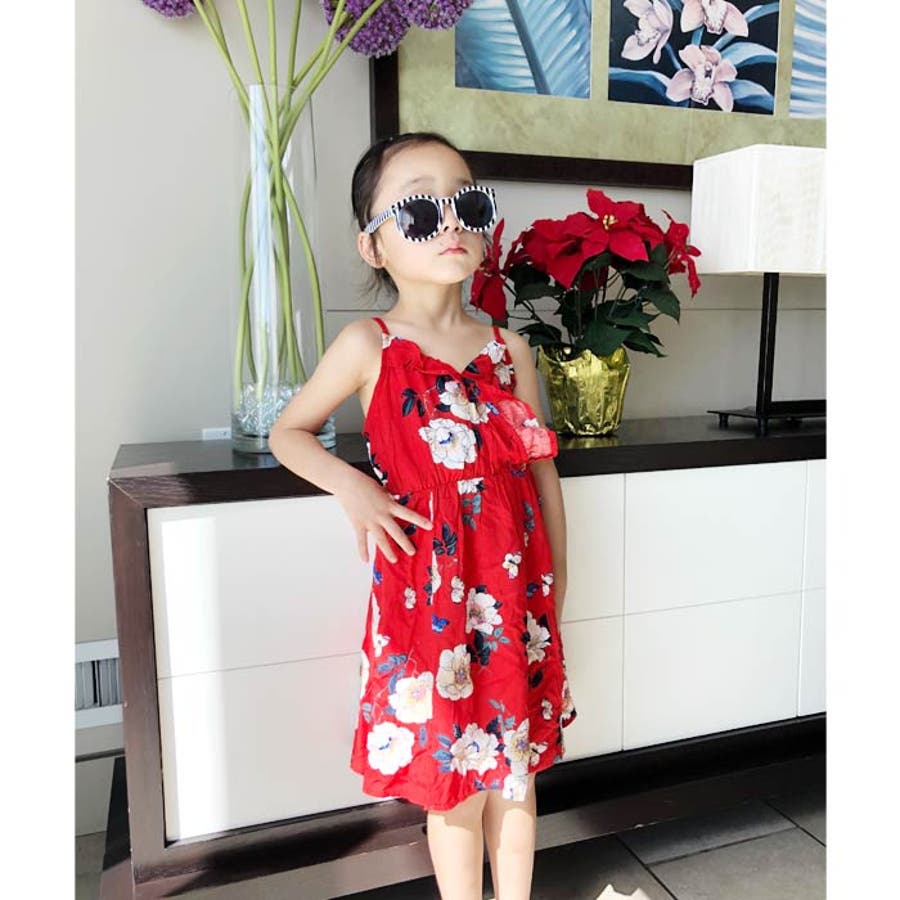 売約済みnext 花柄ワンピース140