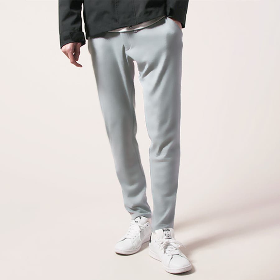 is-ness テーパードパンツ グレー パンツ