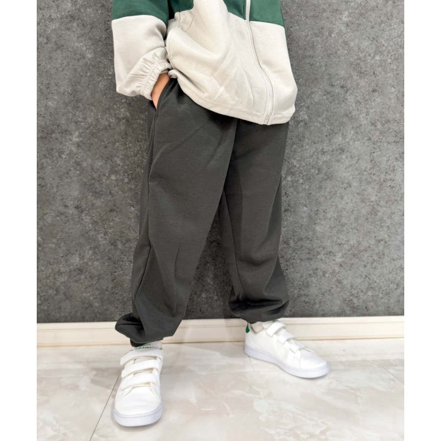 ワイドスウェットパンツ キッズ バルーンパンツ[品番