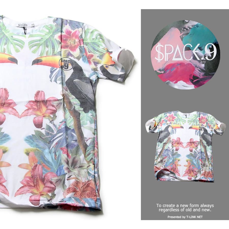 SPACE9 グラフィックTシャツ TROPICAL[品番：TLKM0001082]｜T-LINK