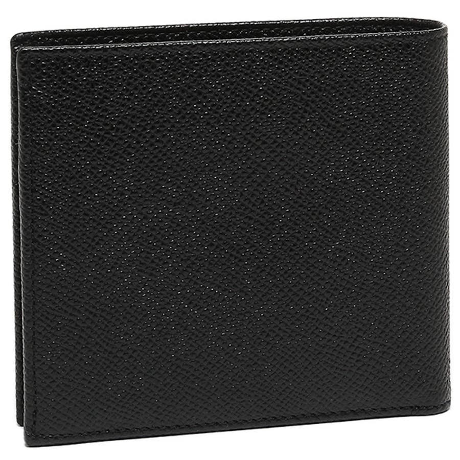 ブルガリ 二つ折り財布 ブラック メンズ BVLGARI 30396[品番 