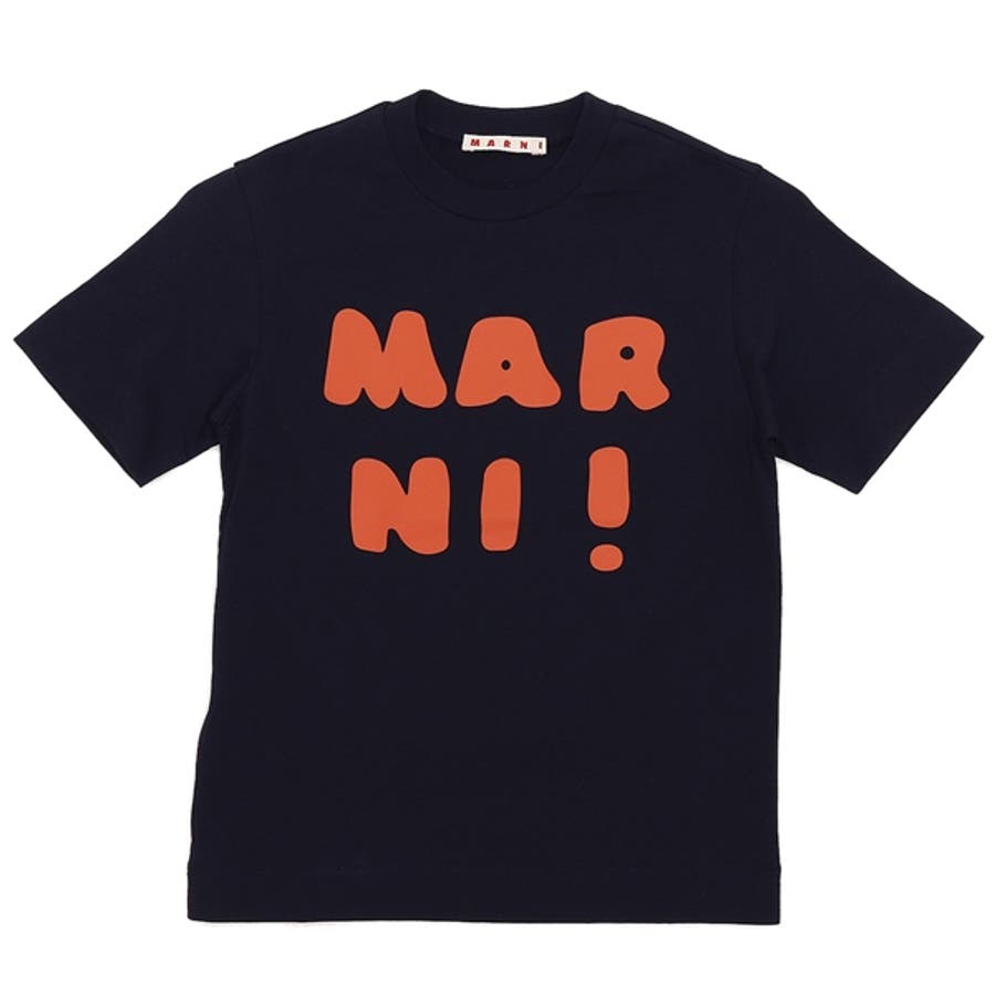 ⭐新品/大人気　MARNI  ビッグロゴ Tシャツ　ブラック 14Y/Mサイズ