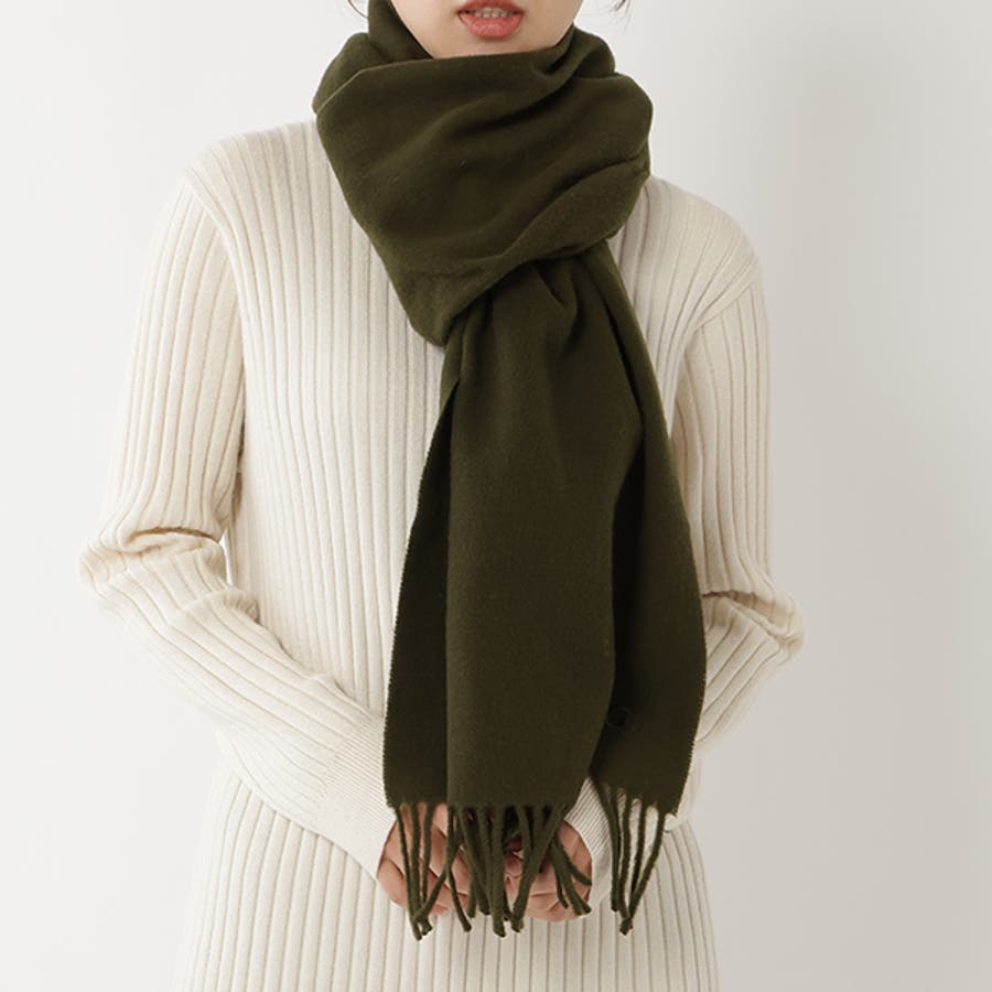 アーペーセー マフラー カーキ[品番：AXEB0029020]｜AXES