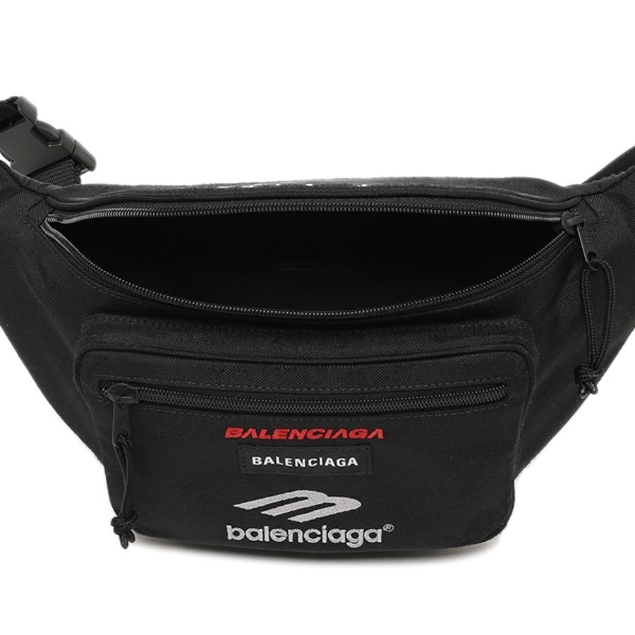 BALENCIAGA ブラック ボディバッグ BALENCIAGA バレンシアガ ボディバッグ・ウエストポーチ