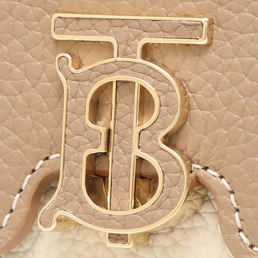 お値引き交渉可【極美品】大人気バーバリー　TBゴ三つ折り財布キャビアスキンレザー 極美品 バーバリー 三つ折り財布 TBロゴ キャビアスキン レザー