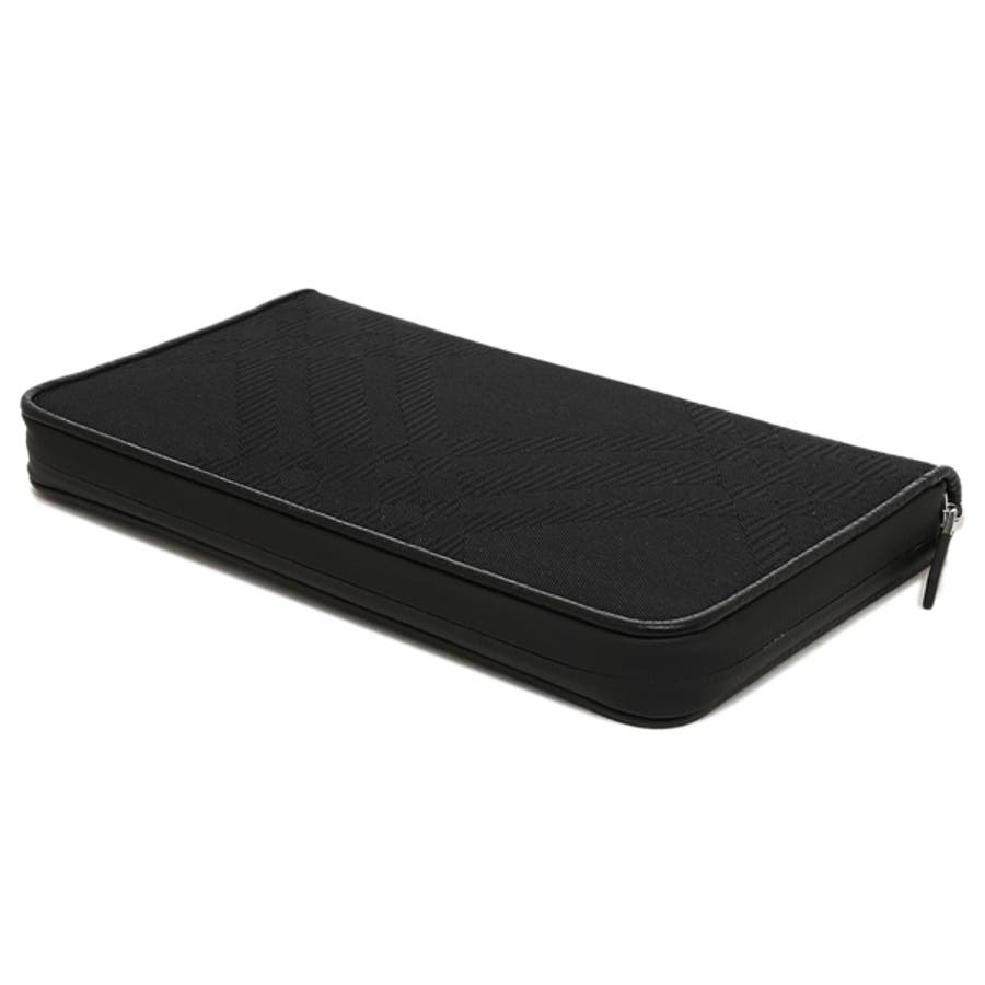 バーバリー　アドレス帳 バーバリー 長財布 ブラック[品番：AXEB0032078]｜AXES