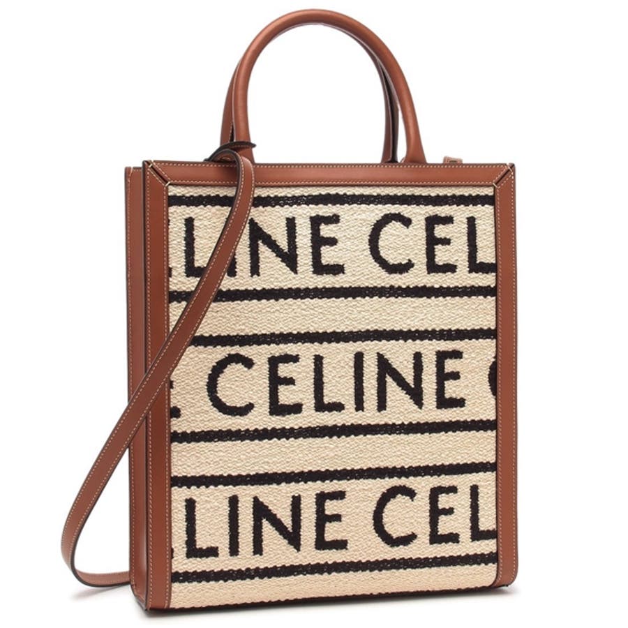 ✨CELINE❤️セリーヌ サークルロゴ スクエア チャーム ナイロン