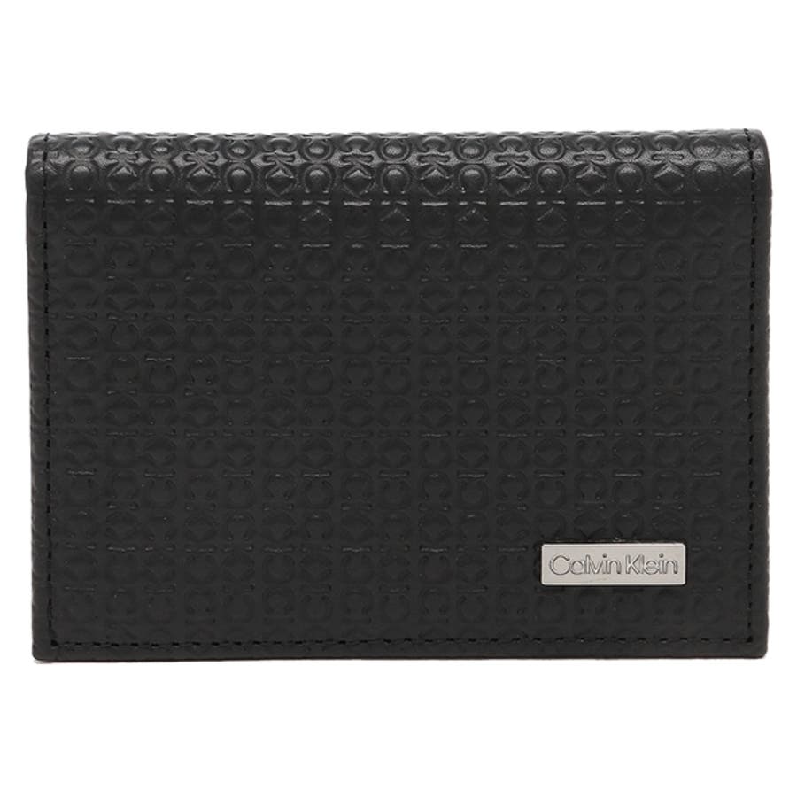 カルバンクライン カードケース ブラック K50K502456 001 カルバンクライン Calvin Klein カードケース 名刺入れ