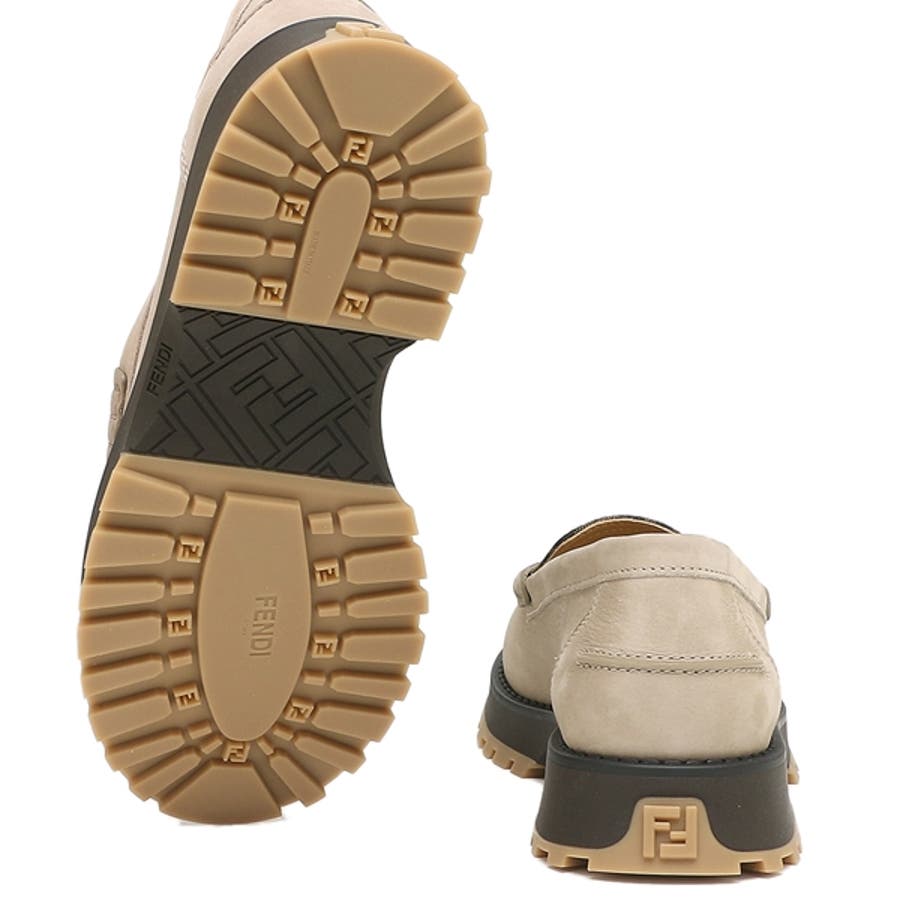 楽天市場】FENDI フェンディ FF Jacquard Fabric O Look Loafer