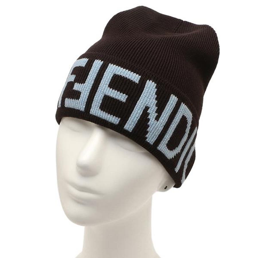 楽天市場】フェンディ FENDI ニットキャップ ビーニー