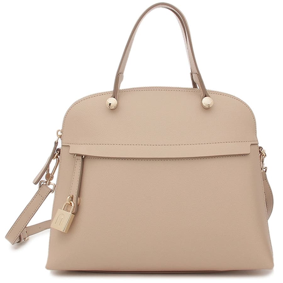 FURLA LIPARI レザー 2WAY ハンドバッグ ショルダーバッグ 極美品！FURLA フルラ タリア レザー 2way ハンドバッグ ショルダー