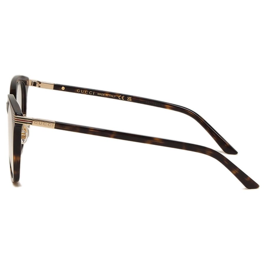 《クーポン配布中》グッチ メガネフレーム GUCCI レディース スクエア型 バンブルビー マーブル柄 ブラウン系 GG0094O-007