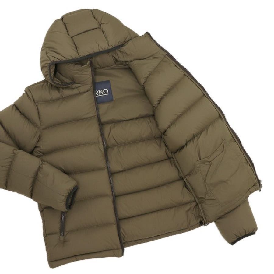 HERNO - HERNO ヘルノ ダウンコート 40(M位) 紺 【古着】【中古