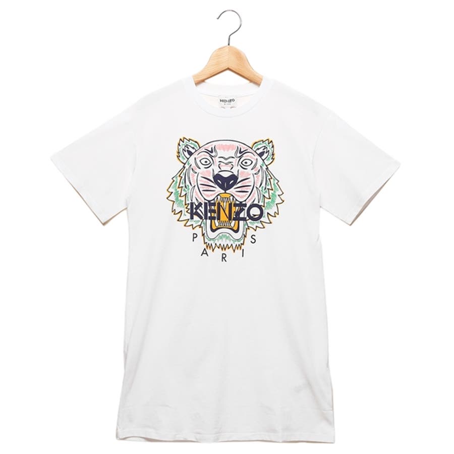 人気☆KENZO☆タイガーロゴ Tシャツワンピ【英国発】