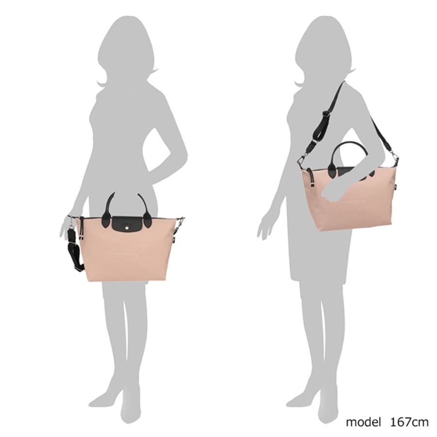 ベージュ系 Longchamp(ロンシャン) ボストンバッグ(レディース
