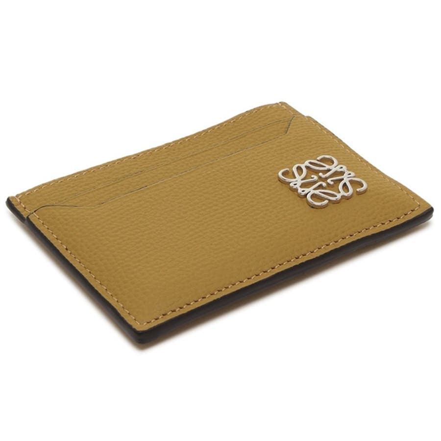 LOEWE ベージュ レザー 名刺入れ LOEWE ベージュレザー 名刺入れ