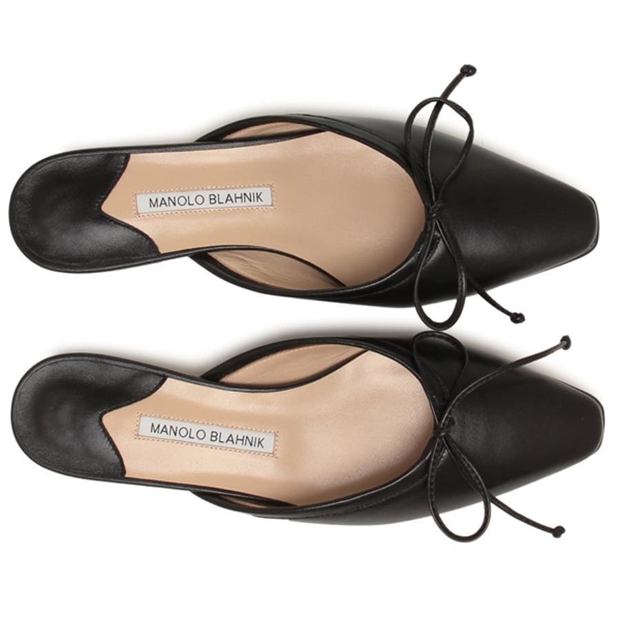 MANOLO BLAHNIK マノロブラニク Drawer サンダル ブラック MANOLO BLAHNIK マノロブラニク Drawer サンダル ブラック