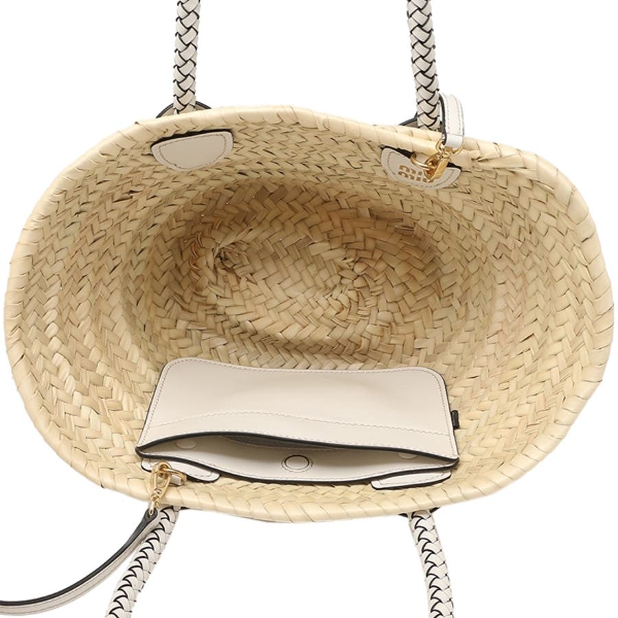 楽天市場】ミュウミュウ Miumiu かごバッグ ピンク 【中古