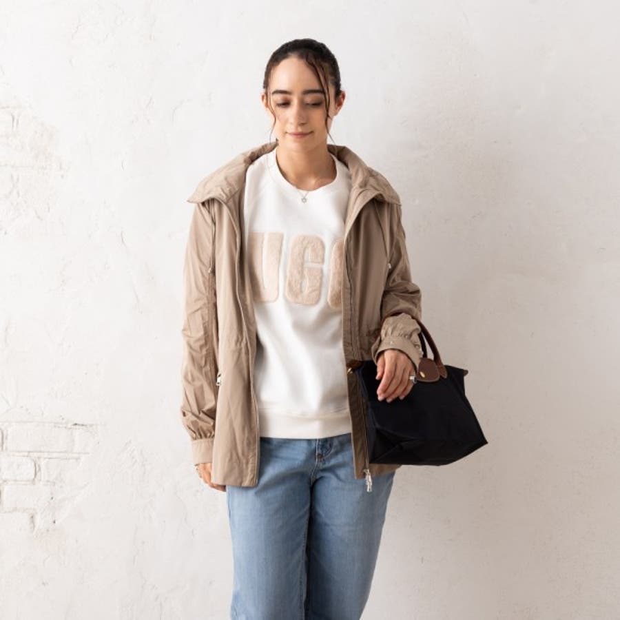 モンクレール ブルゾン エネット ベージュ レディース MONCLER