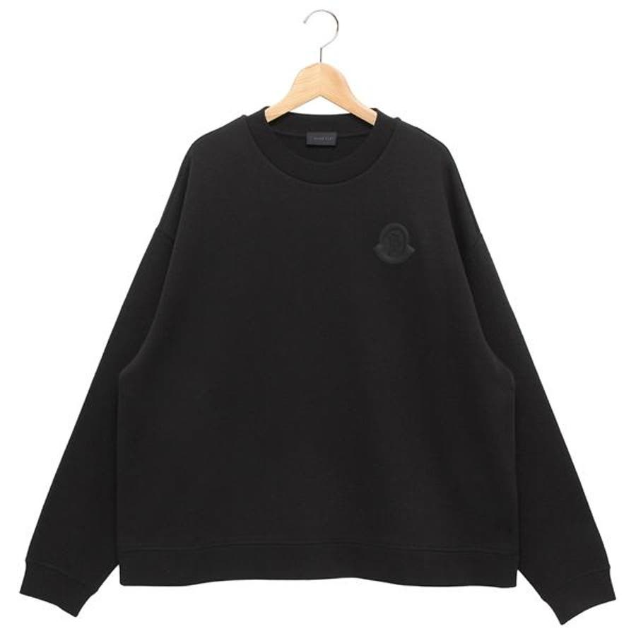 MONCLER モンクレール MAGLIA ete 刺繍 スウェット ブラック系 M