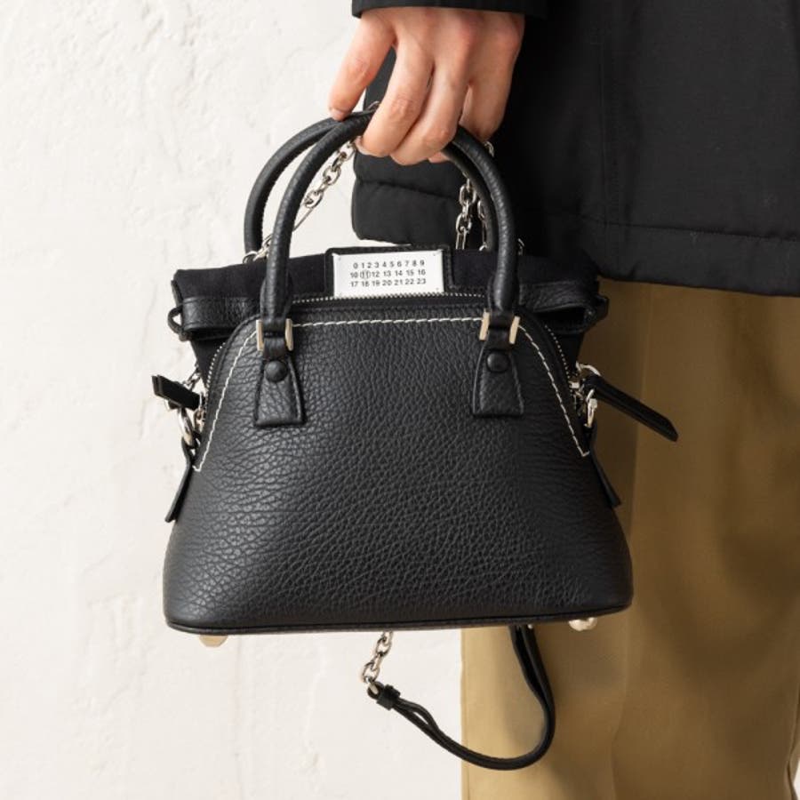 極美品マルタン マルジェラ  アップサイドダウンハンドバッグ　ショルダー 極美品マルタン マルジェラ アップサイドダウンハンドバッグ