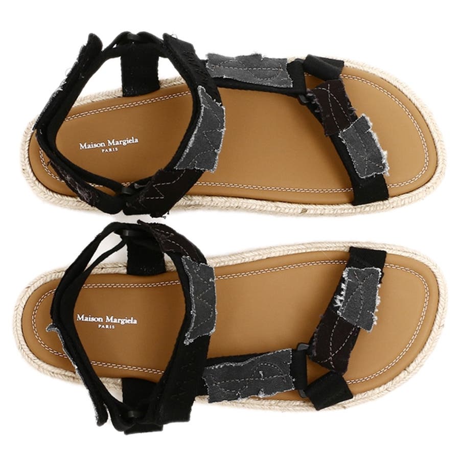 メゾンマルジェラ サンダル ブラック[品番：AXEB0025711]｜AXES