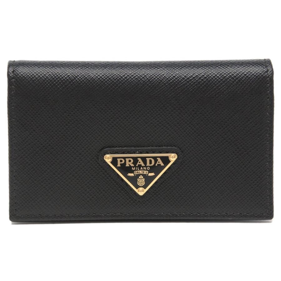 プラダ カードケース サフィアーノトライアングル[品番：AXEB0037699