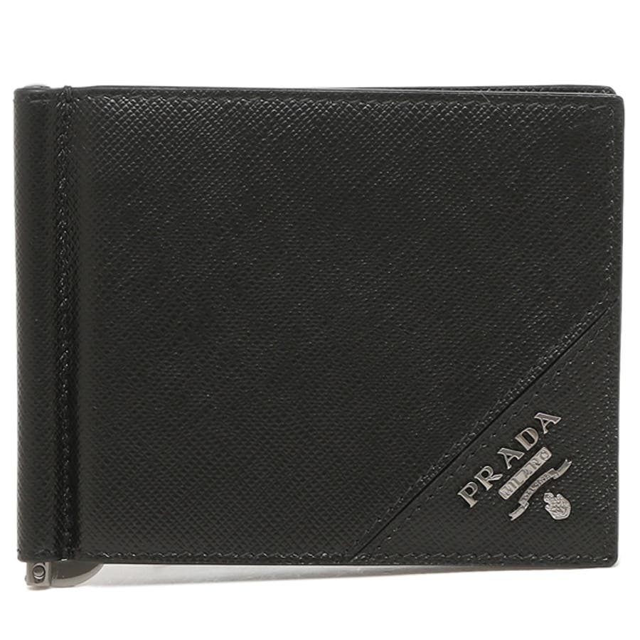 プラダ PRADA 折財布 1ML018 QHH F0002 ブラック(NERO) 【お