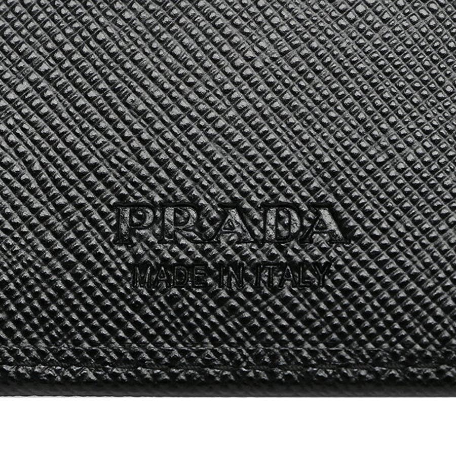 プラダ メンズ 長財布 PRADA 2MV836 QHH F0002 ブラック[品番