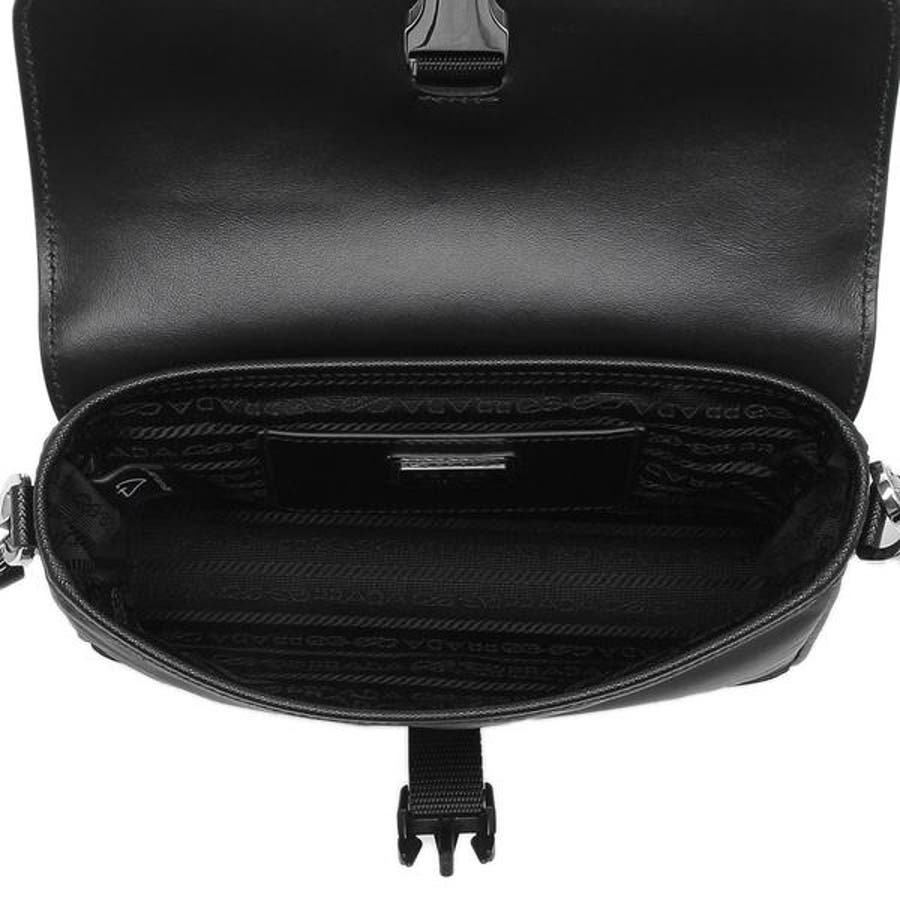 PRADA プラダ ショルダーバッグ 黒 - 4500525M0052 prada ショルダーバッグ（PRADA(プラダ) ショルダーバッグ - 黒