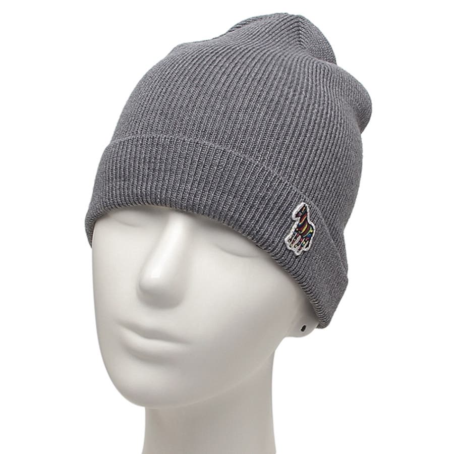 Paul Smith ポールスミス PAUL SMITH ニットキャップ ブラック