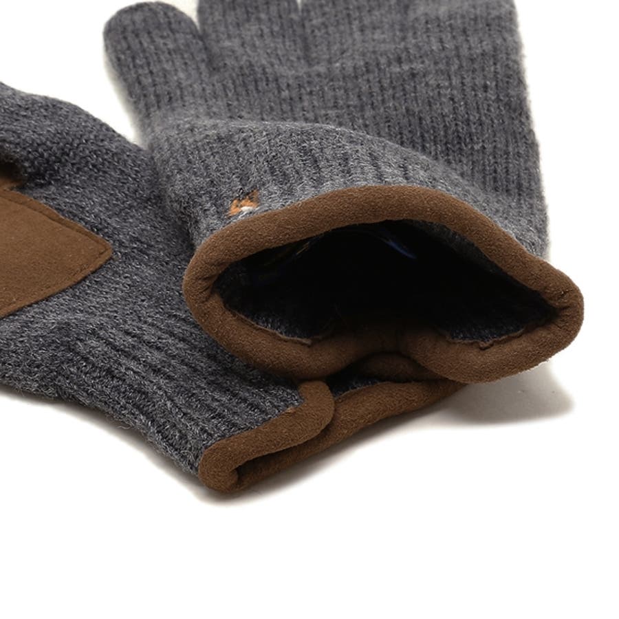 ポロラルフローレン 手袋 グレー[品番：AXEB0030605]｜AXES（アクセス