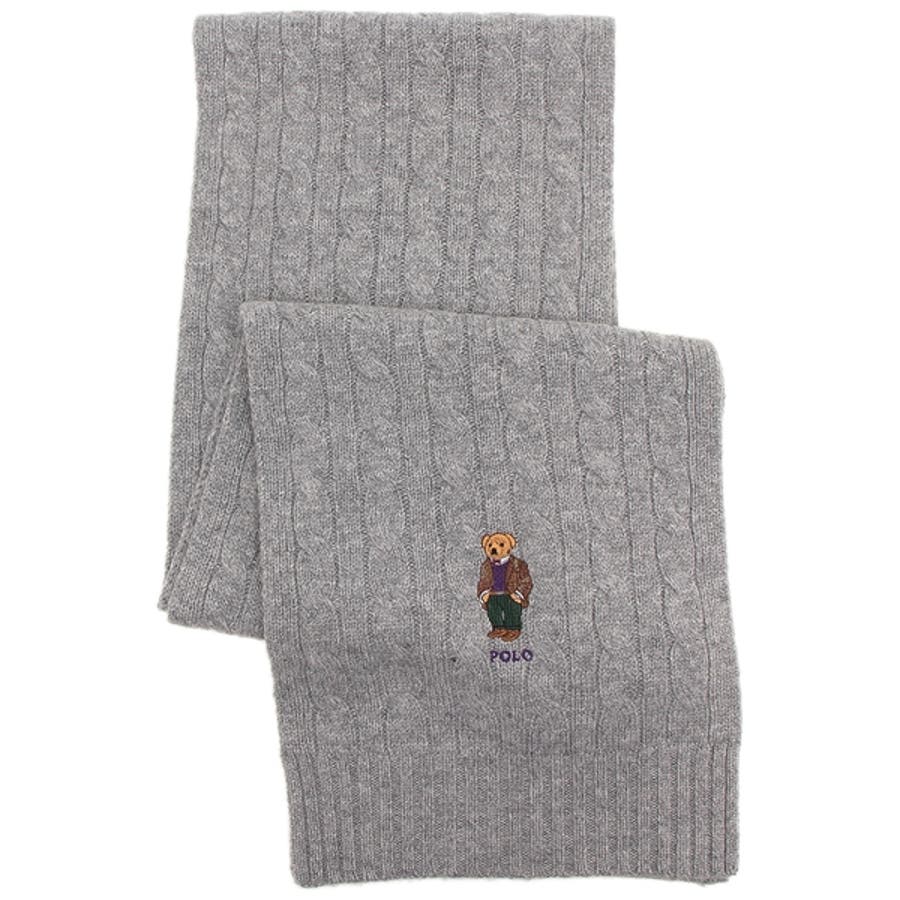 専用商品 Ralph Lauren グレー マフラー ウール ポロラルフローレン マフラー ウール混 ブランド イタリア製