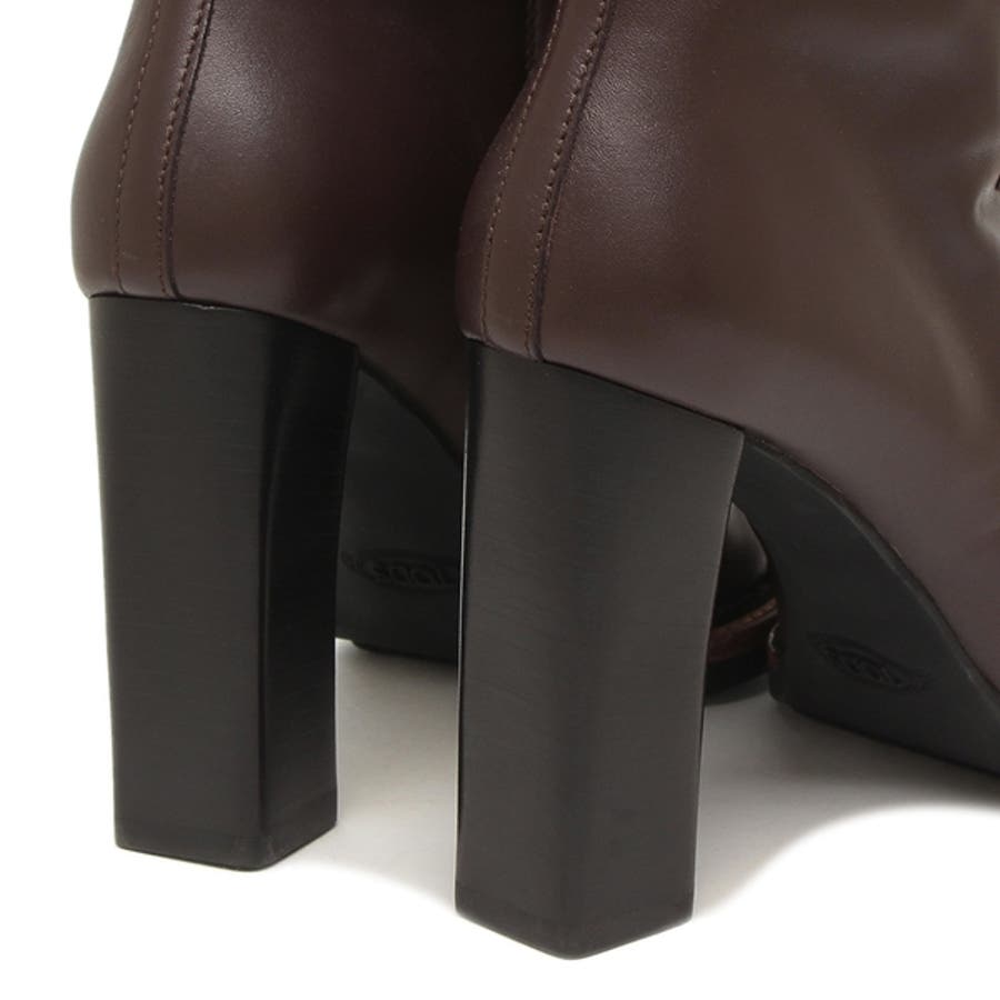 トッズ　ブーツ　ドライビングブーツ　US38.5 TOD'S TODS トッズ ロングブーツ XXW18B0Z990VFO レディース