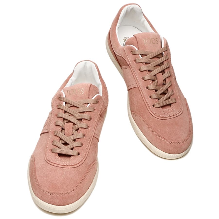 【新品】TOD'S リボン付きフラットシューズ ピンク トッズ TOD'S スリッポン ピンク ユニセックス (TOD'S