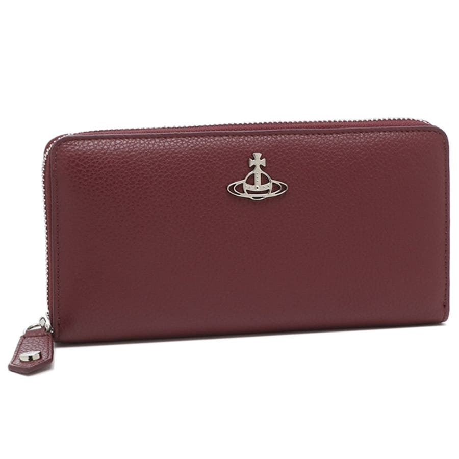 ★ VIVIENNE WESTWOOD ★ グレインレザー ジップウォレット ヴィヴィアンウエストウッド 長財布 グレインレザー[品番