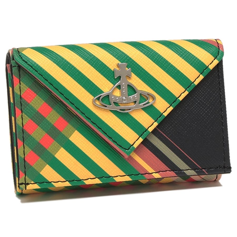 ヴィヴィアンウエストウッド 三つ折り財布 サフィアーノ[品番