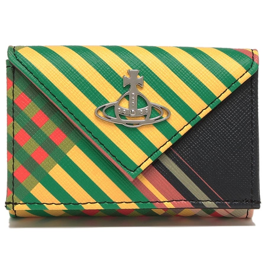 ヴィヴィアンウエストウッド 三つ折り財布 サフィアーノ[品番