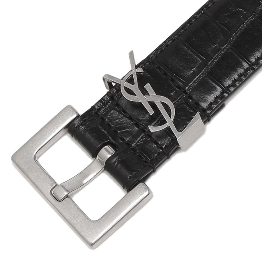 SAINT LAURENT サンローラン GRZ479338 70 0322 YSLロゴバックル