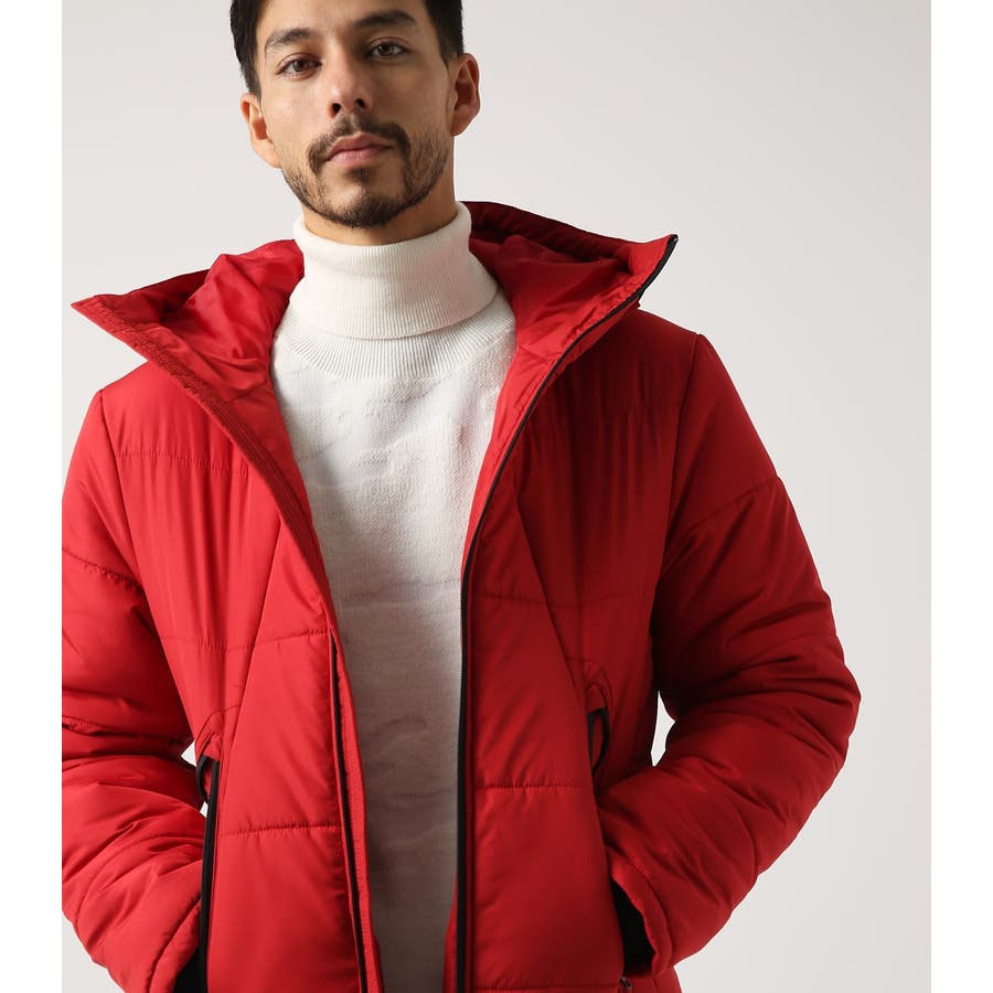 ポリタフタ中綿ZIPフードブルゾン[品番：AZLW0014300]｜AZUL BY