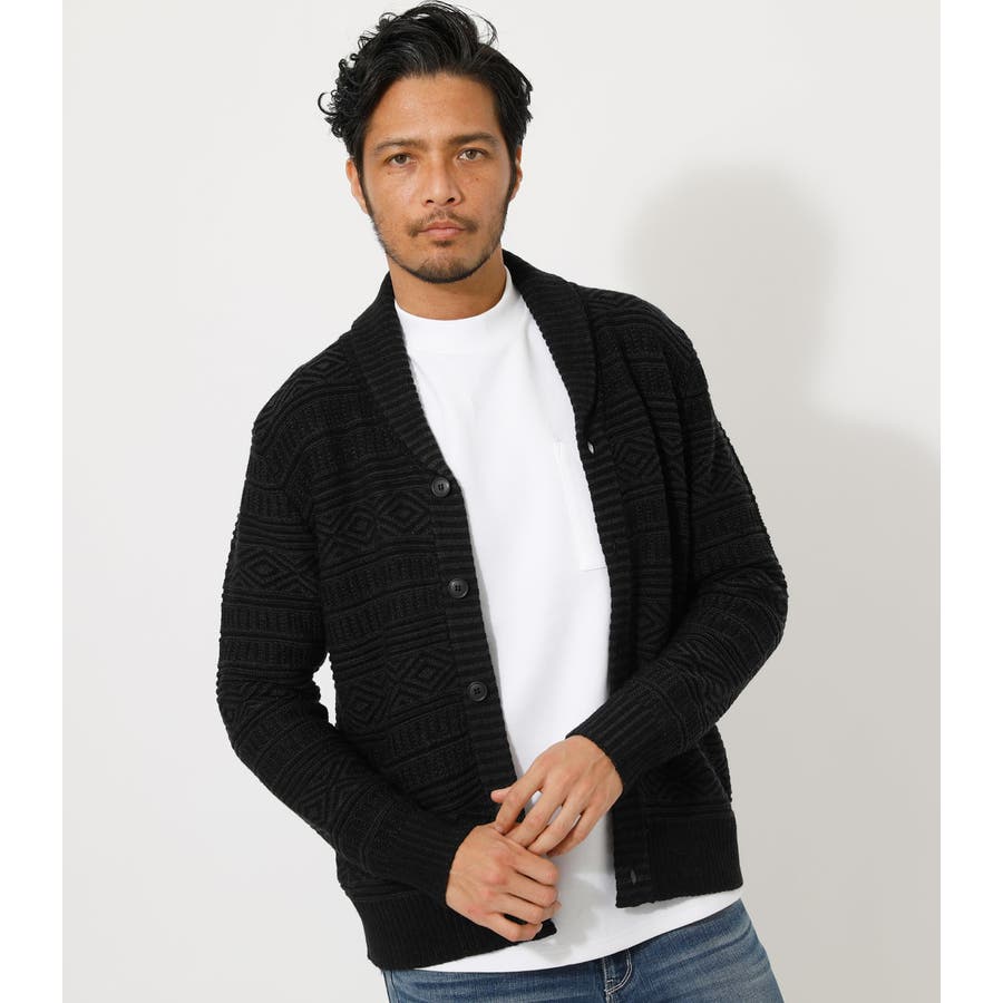 ORTEGA SHAWL CARDIGAN/オルテガショールカーディガン[品番