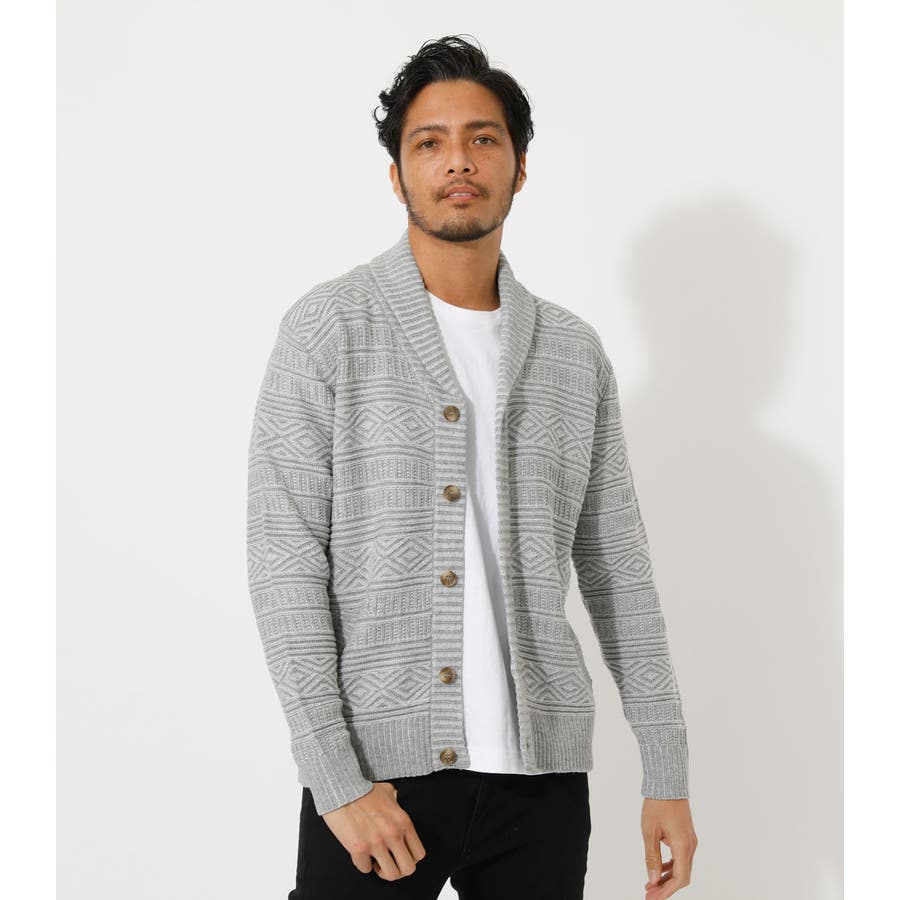 ORTEGA SHAWL CARDIGAN/オルテガショールカーディガン[品番